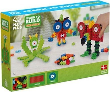 Plus-Plus Learn to Build Monsters 240 Pieces konstruktors