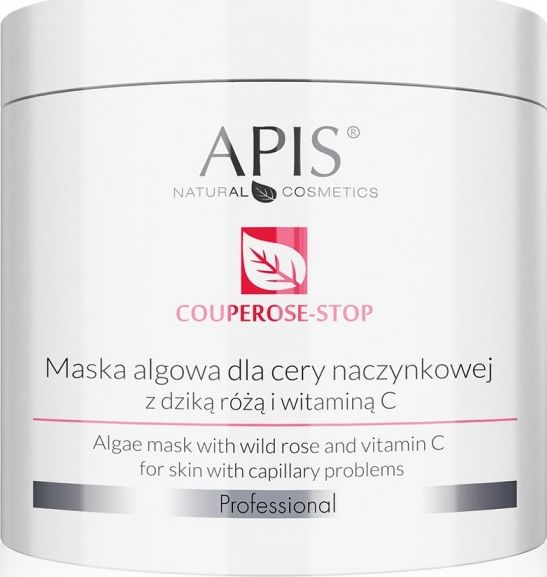 Apis APIS Couperose-Stop Algae Mask maska algowa dla cery naczynkowej z dzika roza i witamina C 200g 5901810006464 (5901810006464)