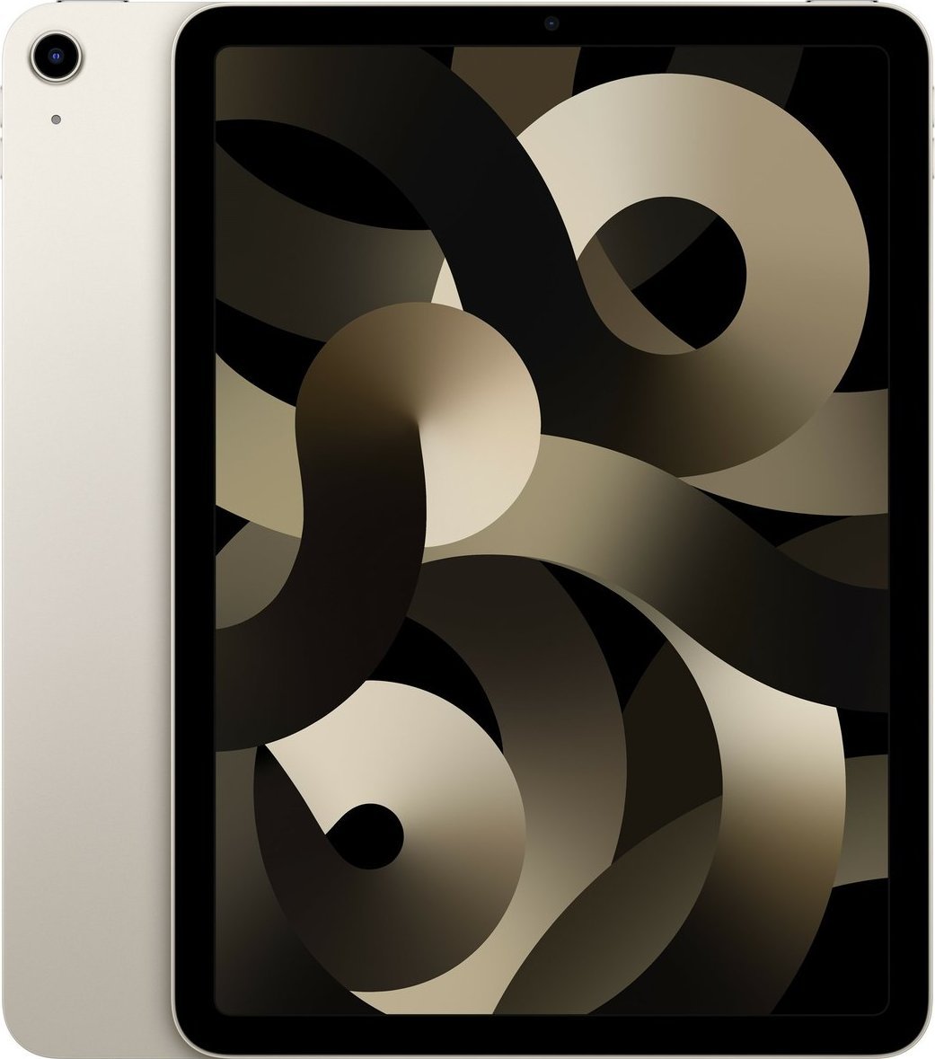 Apple iPad Air 27,7cm (10,9") 5. Generation 64GB polarstern(Apple M1 Chip, 8-Core CPU, 8-Core GPU, 8GB RAM) Planšetdators