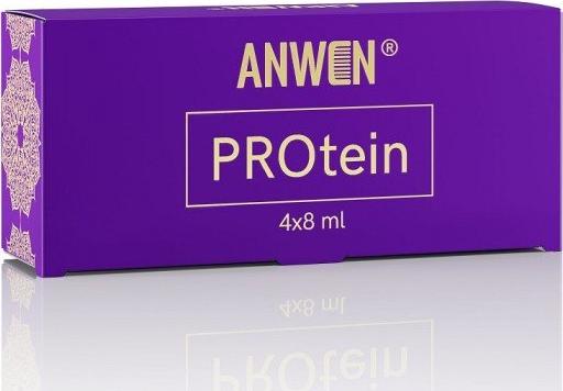 Anwen ANWEN_Protein kuracja proteinowa do wlosow w ampulkach 4x8ml 5907222404553 (5907222404553)