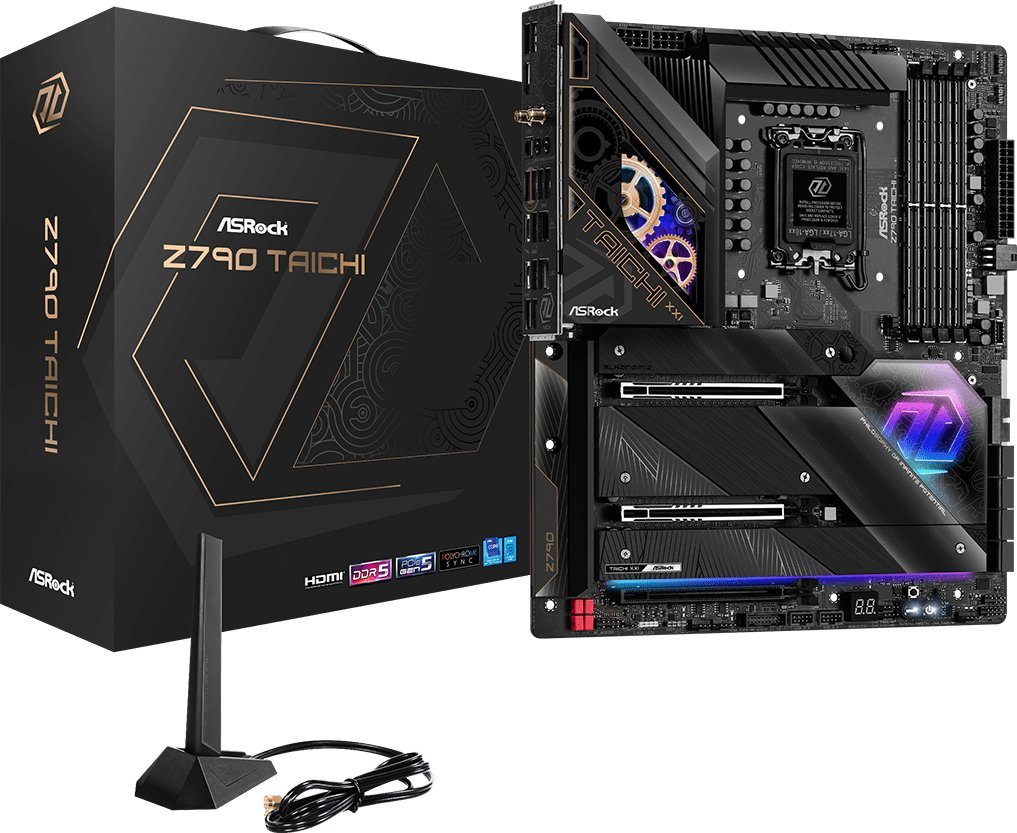 Asrock Z790 Taichi Intel Z790 LGA 1700 Extended ATX pamatplate, mātesplate