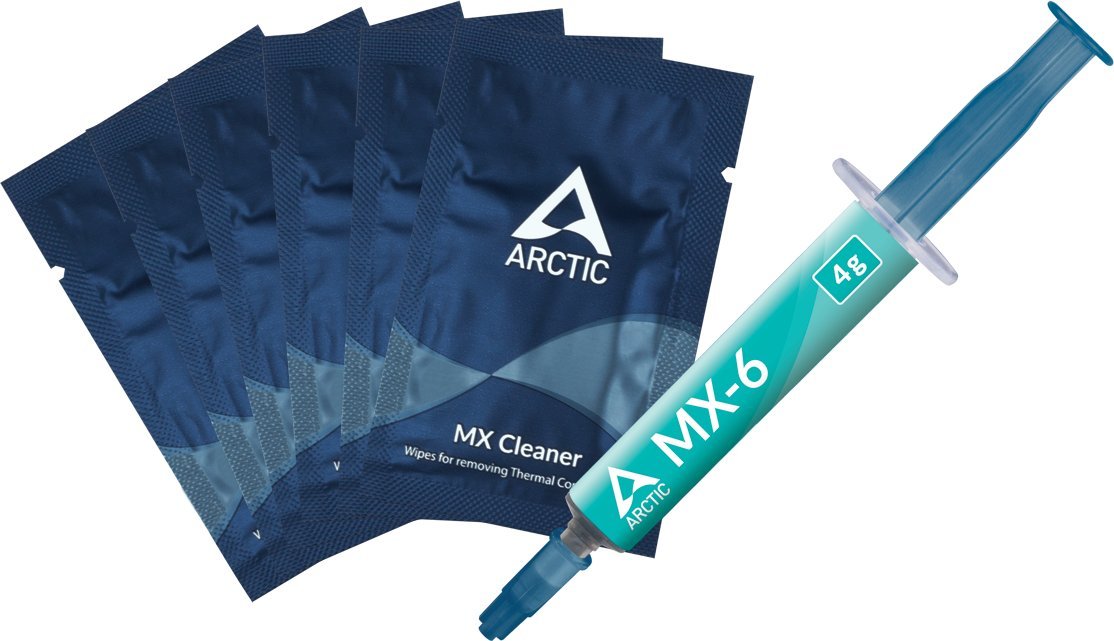 ARCTIC MX-6 ULTIMATE Performance Thermal Paste + MX Cleaner 4895213703949 termopasta