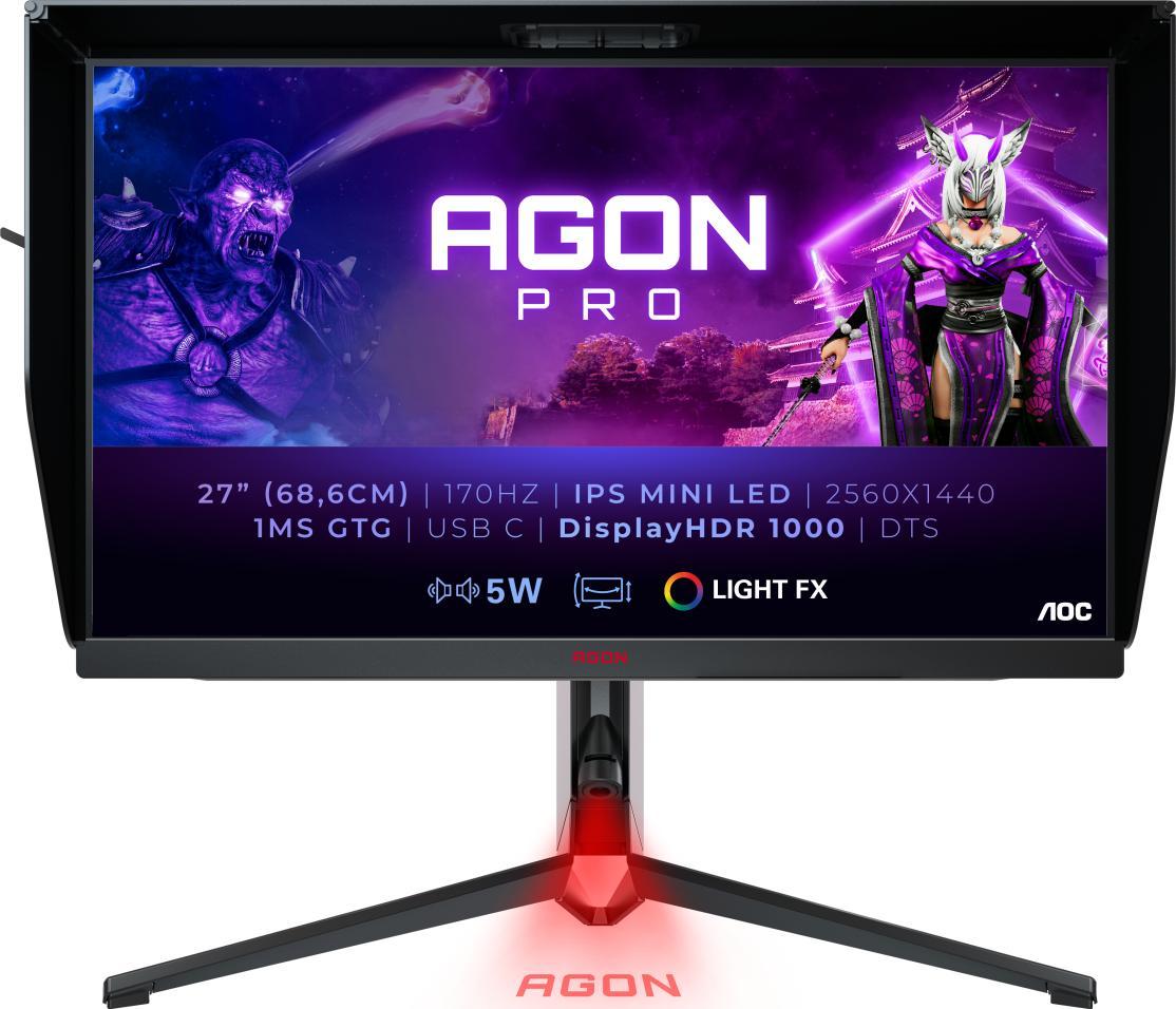 AOC AG274QXM 27inch IPS WQHD 170Hz monitors