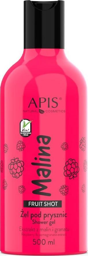 Apis APIS_Fruit Shot Shower Gel zel pod prysznic Malina 500ml 5901810007300 (5901810007300)