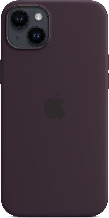 iPhone 14 Plus Silicone Case with MagSafe - Elderberry,Model A2911 aksesuārs