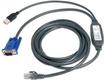 Kabel KVM Avocent kabel KVM USB - 4.5m  USBIAC-15 KVM komutators