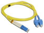 Alantec FO Patch cord SM LC-SC duplex 9/125 2.0m (FOC-LCSC-9SMD-2) FOC-LCSC-9SMD-2 tīkla kabelis