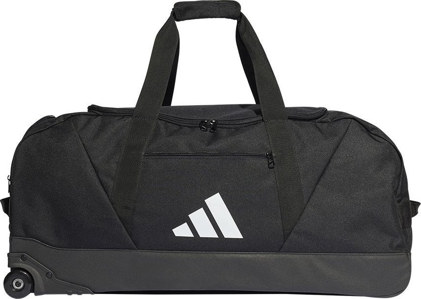 Adidas Torba sportowa z funkcja walizki Tiro League Trolley Team czarna (HS9756) HS9756 (4066746559413) Sporta aksesuāri