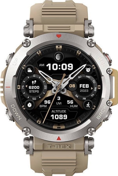 Smartwatch Amazfit Smartwatch Amazfit T-Rex Ultra (Sahara) Viedais pulkstenis, smartwatch