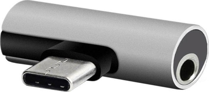 ATL USB-C USB Adapter - Jack 3.5mm + USB-C Silver (AK291E)