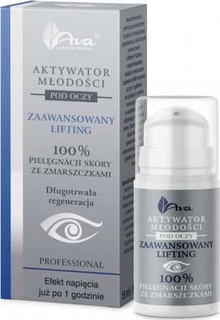 Ava Aktywator Mlodosci pod oczy - Zaawansowany Lifting 15ml ECT/5906323005270 (5906323005270) ēnas