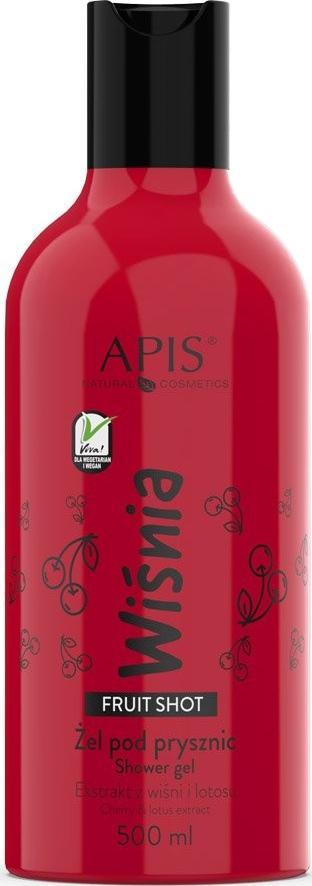 Apis APIS_Fruit Shot Shower Gel zel pod prysznic Wisnia 500ml 5901810007324 (5901810007324)