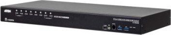 Konsola KVM Aten ATEN CS18208 KVM Switch 8-way, 4K HDMI, USB 3.0, Audio 62618A (4710469340697) KVM komutators