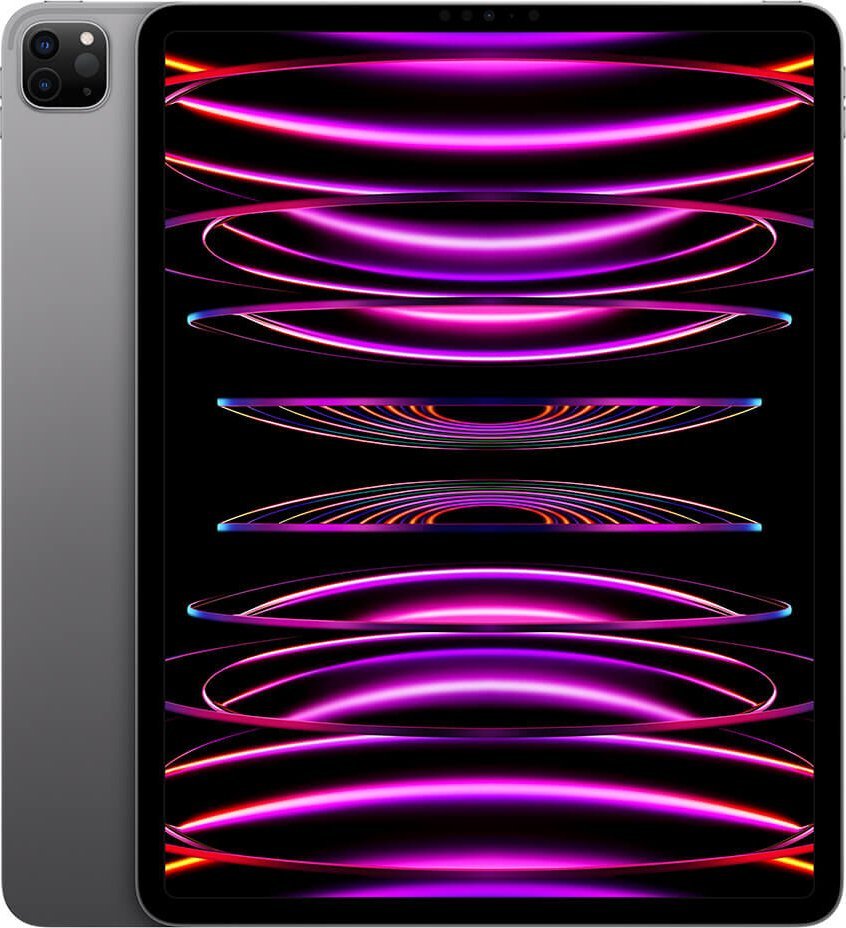 Apple iPad Pro 32,77cm (12,9"") 256GB space grau (Apple M2 Chip, Face-ID) Planšetdators