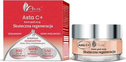 Ava Asta C+ Krem pod oczy skuteczna regeneracja, 30ml 1049809161 (5906323005614) ēnas