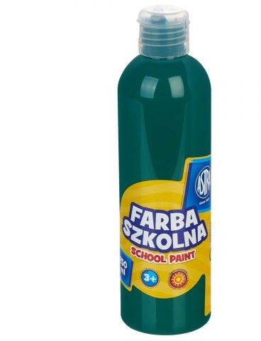 Astra Farba szkolna 250 ml ciemnozielona (301217015) 301217015 (5901137108209)