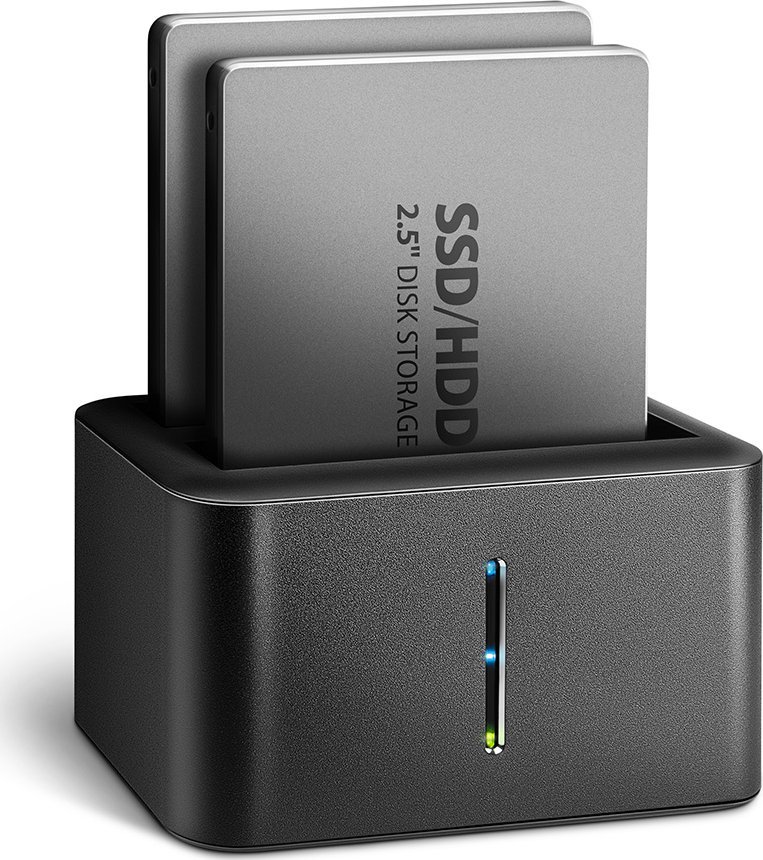 AXAGON ADSA-D25, USB 3. 2 Gen 1 2xSata 6G 2.5in cietā diska korpuss