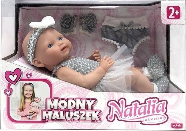 Artyk Lalka Natalia Modny maluszek 38 cm GXP-875868 (5901811163296) bērnu rotaļlieta