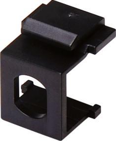 Alantec Adapter mocowania typu keystone pod adapter ST simplex, kolor czarny ALANTEC - ALANTEC MKA-ST-C (5901738555235) tīkla kabelis