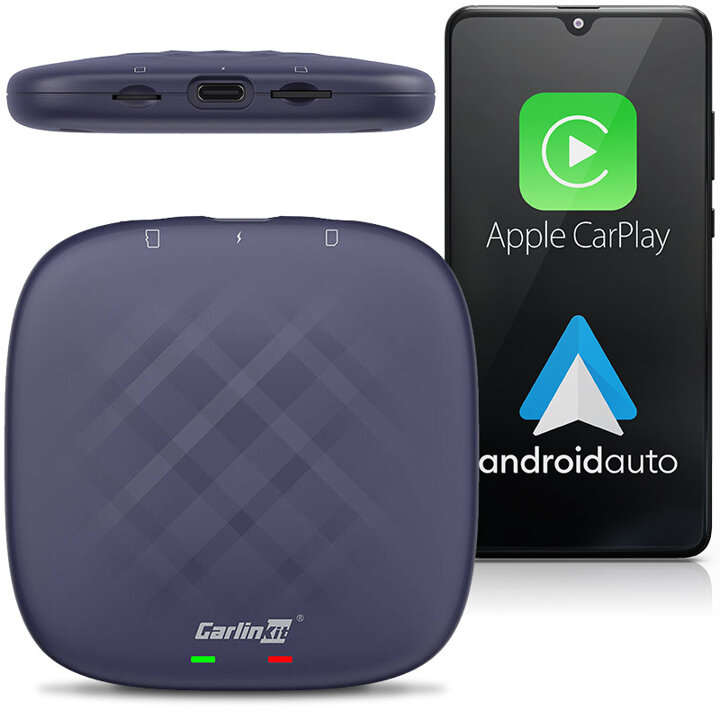 CarlinKit T-Box Plus Wireless CarPlay Adapter auto audio aksesuārs