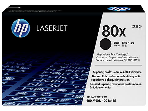 HP 80X Black toneris