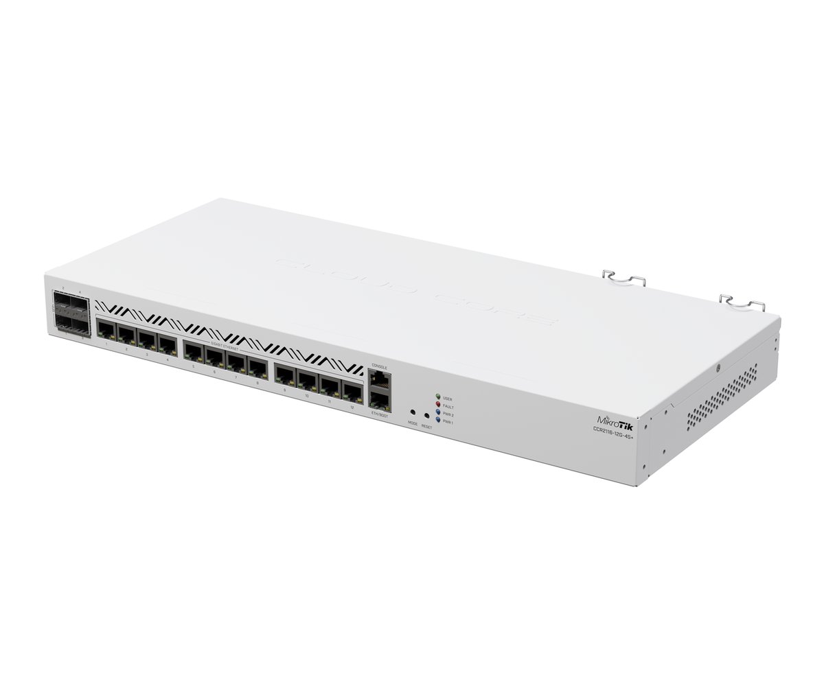 MIKROTIK CCR2116-12G-4S+ Router L6 SFP+ Rūteris