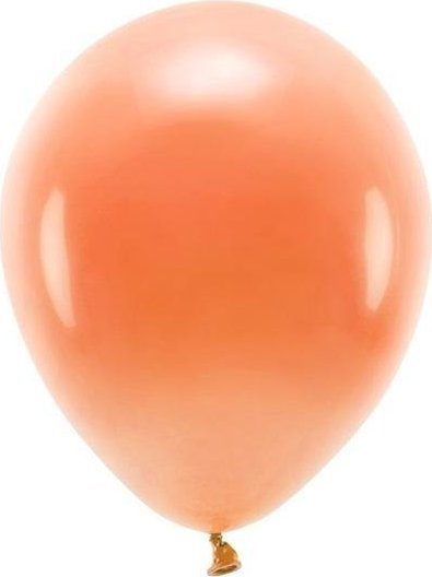 Party Deco Balony Eco 30cm, pastelowe pomaranczowe (1 op. / 10 szt.) ECO30P-005-10 (5900779137684)