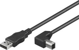 Kabel USB PremiumCord USB-A - USB-B 1 m Czarny (ku2ab1-90) ku2ab1-90 (8592220017330) USB kabelis