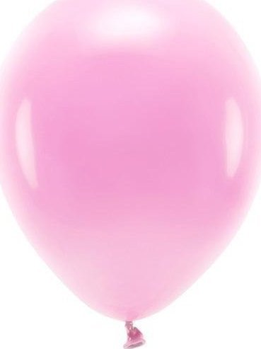 PartyDeco Balony Eco rozowe 30cm 10szt 513538 (5900779137820)