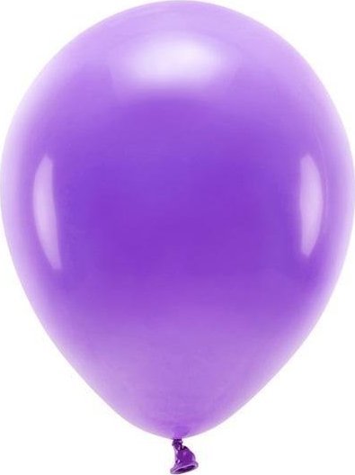 PartyDeco Balony Eco fioletowe 30cm 10szt 513530 (5900779137967)