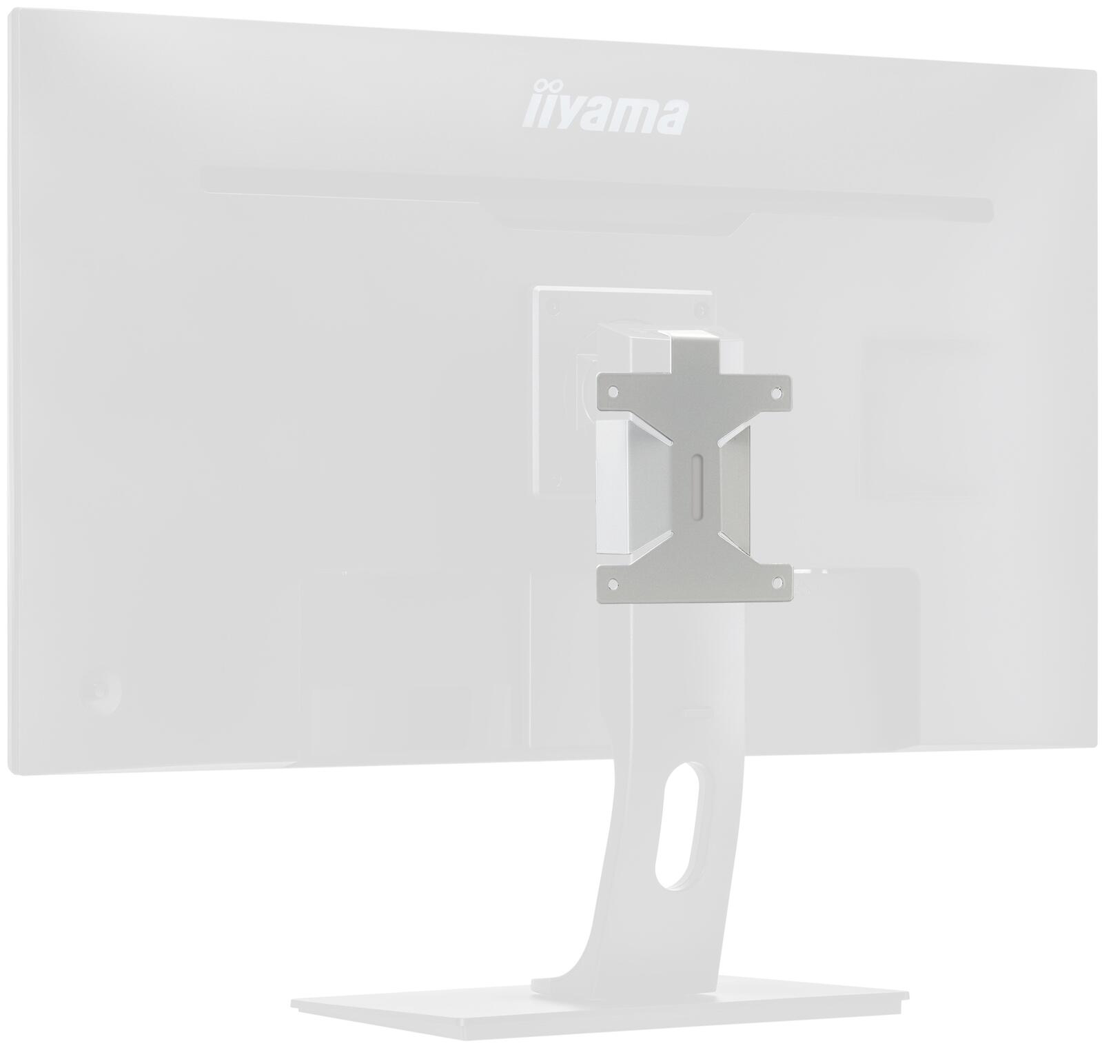 IIYAMA Mounting Kit VESA f. Mini-PC MDBRPCV04 black aksesuārs mobilajiem telefoniem