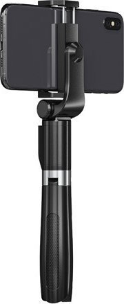 Selfie stick tripod wireless black Mobilo telefonu turētāji