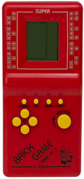 RoGer Elektroniskā spēle Tetris Sarkans spēļu konsole