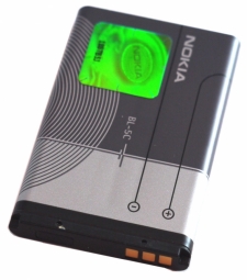 NOKIA BL-5C Battery for E50 N70 6300 Li-Ion 1020mAh akumulators, baterija mobilajam telefonam