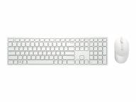 Dell Keyboard and Mouse Set KM5221W - French Layout - White klaviatūra