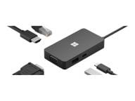 USB-C Travel Hub Commercial Black 1E4-00003 dock stacijas HDD adapteri