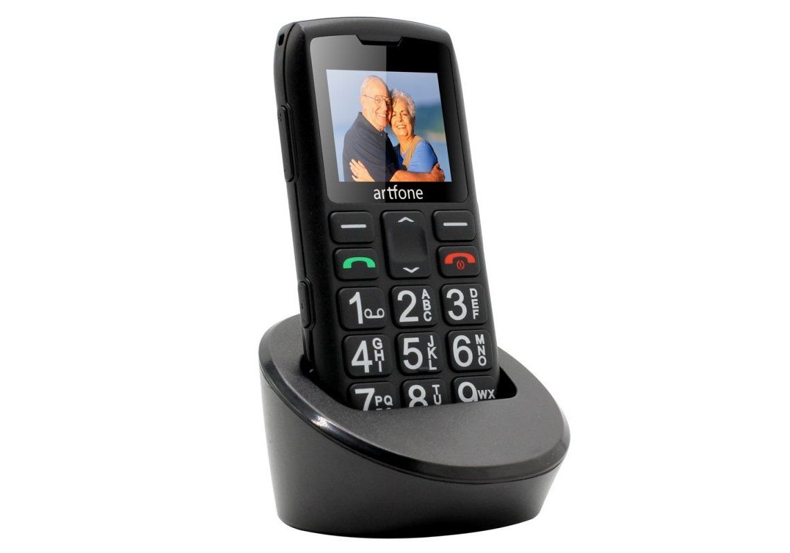 SPONGE Artfone C1+ Bar Senior Phone Mobilais Telefons