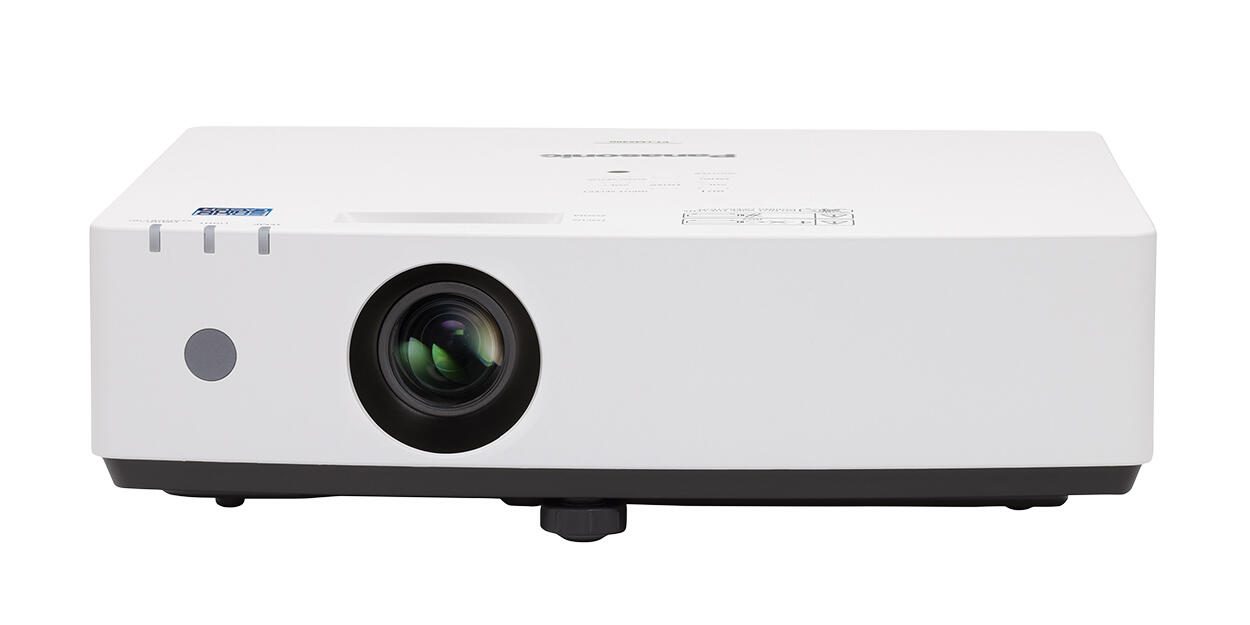 Panasonic PT-LMW460 mobiler Laser LCD Beamer 4600 Lumen (WXGA, 1280x800, 16:10, HDMI, D-Sub, USB, LAN) projektors