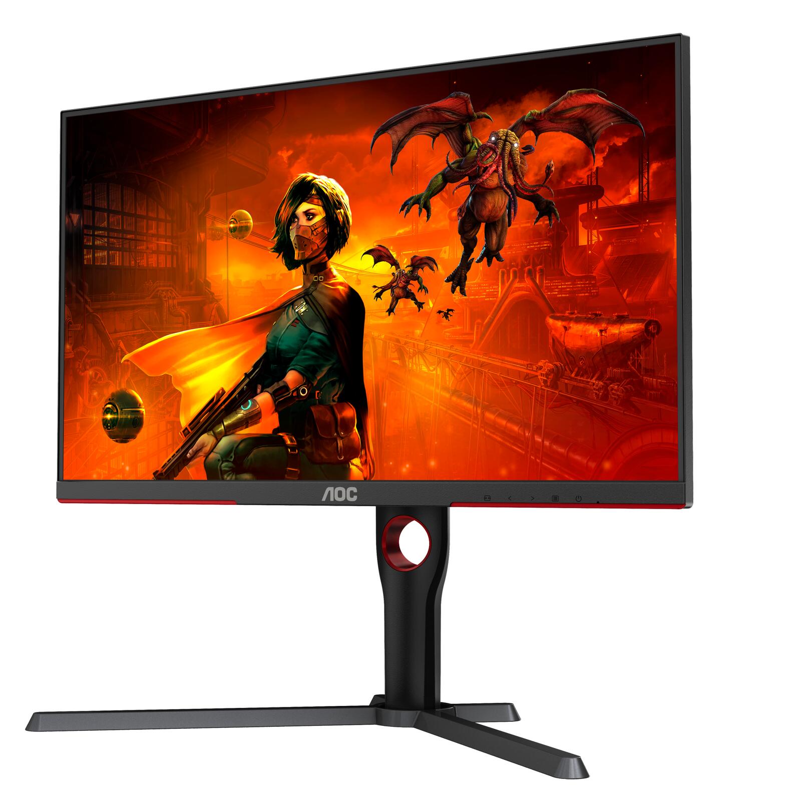 AOC | Monitor | U27G3X/BK | 27 " | IPS | 16:9 | 160 Hz | 1 ms | 3840 x 2160 pixels | HDMI ports quantity 2 | Black monitors