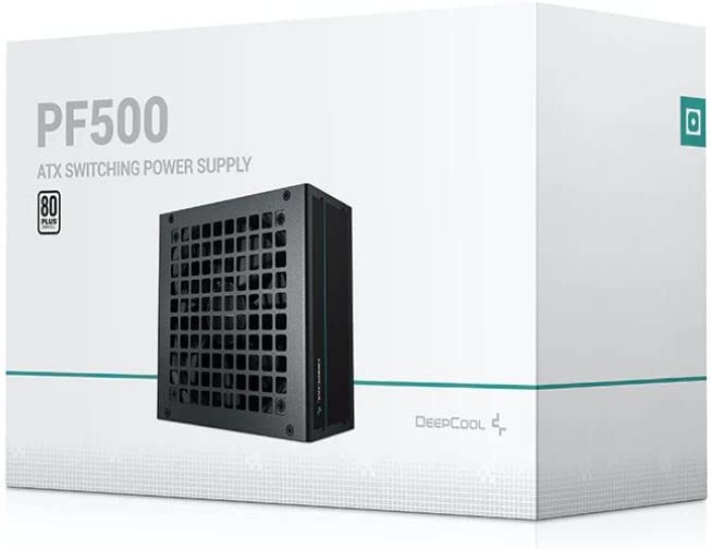 Deepcool PF500 500 W, 80 PLUS Standard Certified Barošanas bloks, PSU