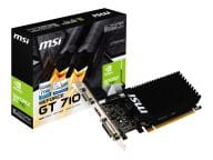 MSI GeForce GT 710 2GB DDR3 (64 bit) DVI, HDMI, D-Sub (V809-2000R) video karte