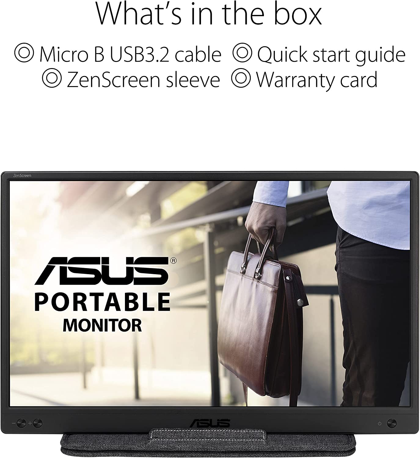 ASUS ZenScreen MB166B 15.6inch FHD monitors