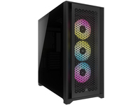 CORSAIR iCUE 5000D RGB Mid-Tower Black Datora korpuss