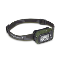 Black Diamond Storm 450 headlamp, LED light (olive green) kabatas lukturis