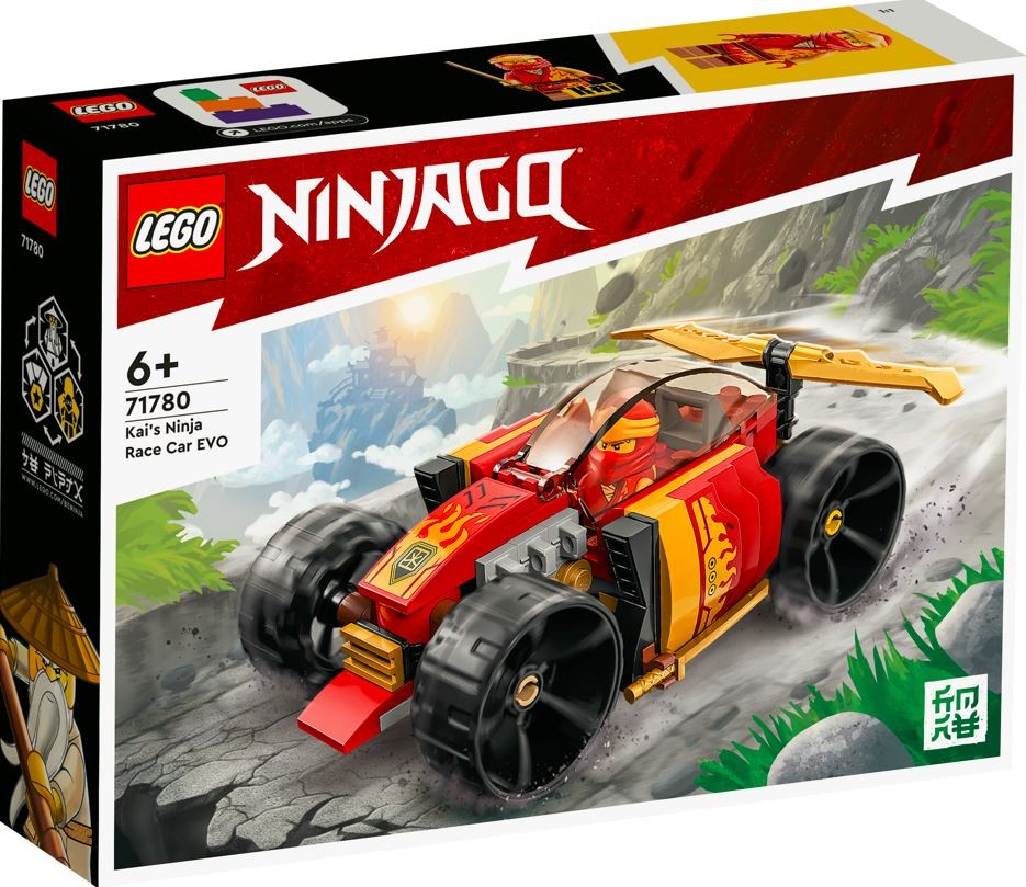 LEGO NINJAGO 71780 KAI'S NINJA RACE CAR EVO LEGO konstruktors