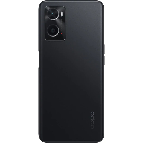 OPPO A76 glowing black Mobilais Telefons