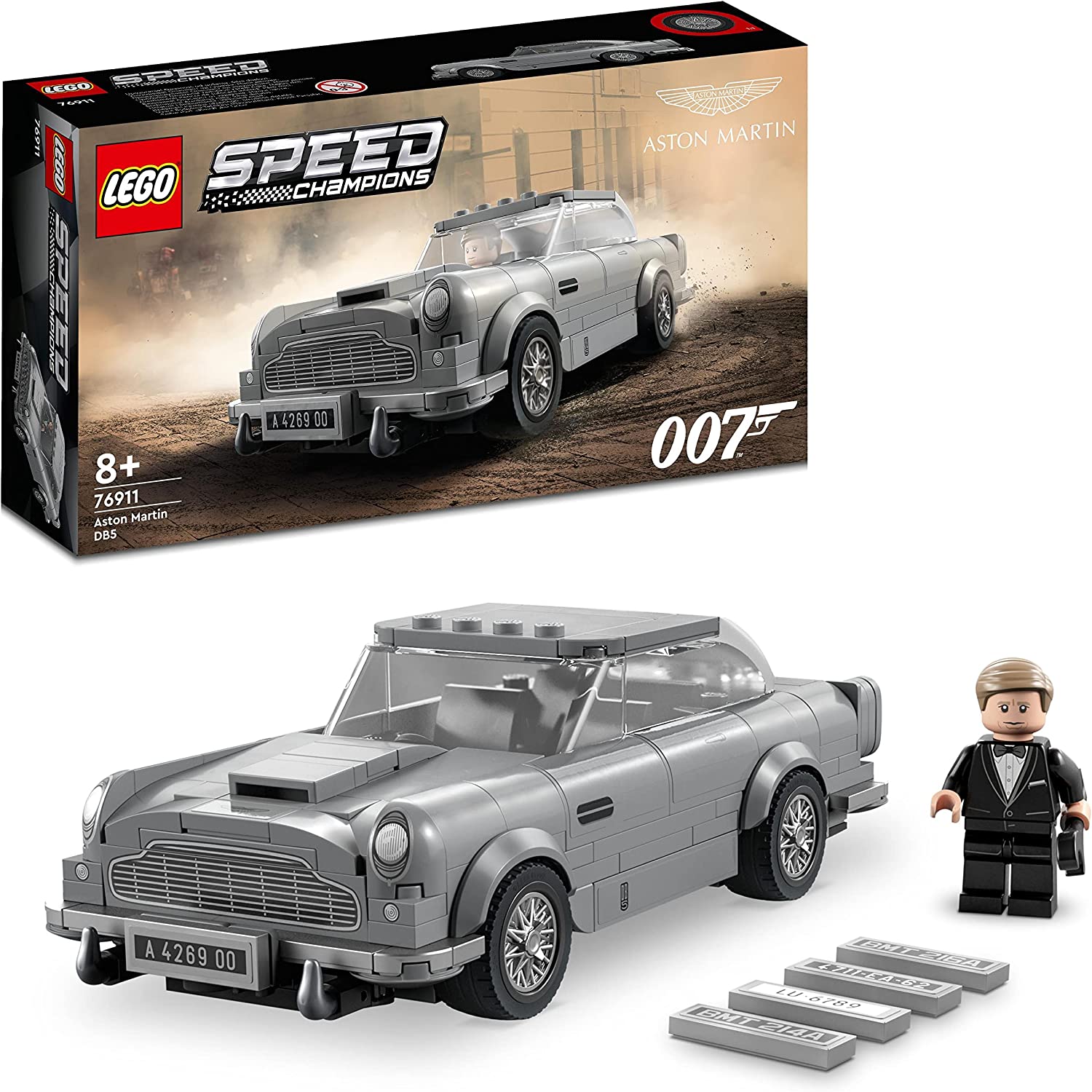 LEGO Speed Champions 76911 007 Aston Martin DB5 LEGO konstruktors