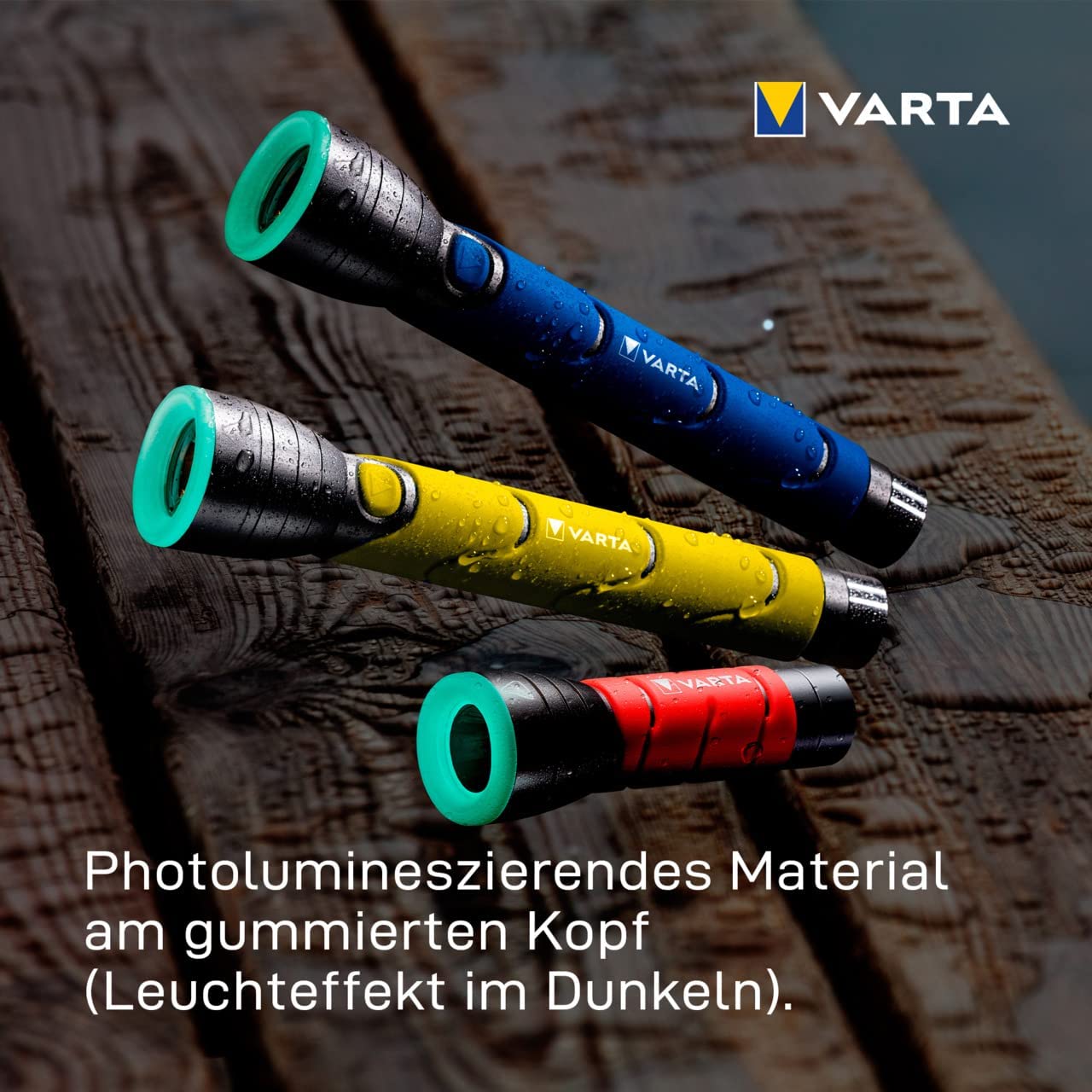 Varta LED Outdoor Sports Flashlight 3AAA kabatas lukturis