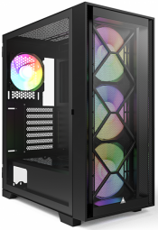 Montech AIR 1000 Premium, Midi-Tower, Tempered Glass, - schwarz Datora korpuss