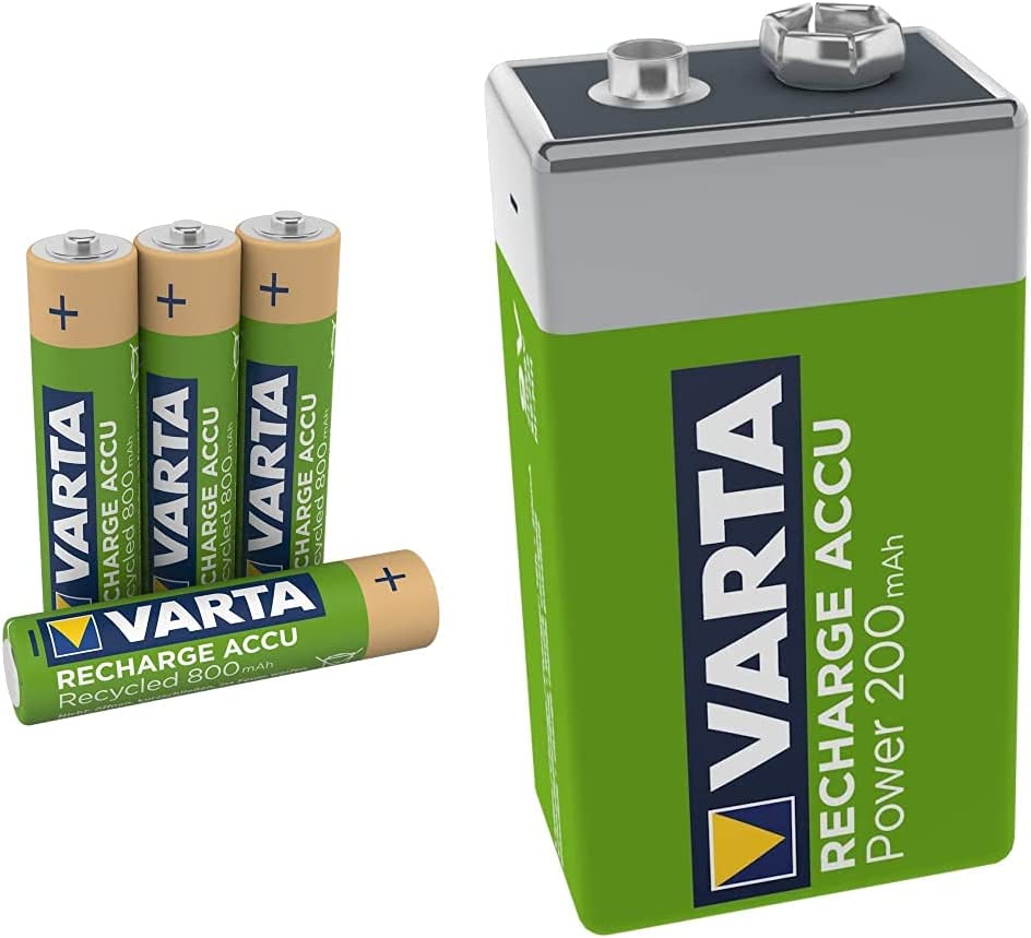 Varta Akku RECHARGE Recycled AAA HR03  800mAh           4St. Baterija